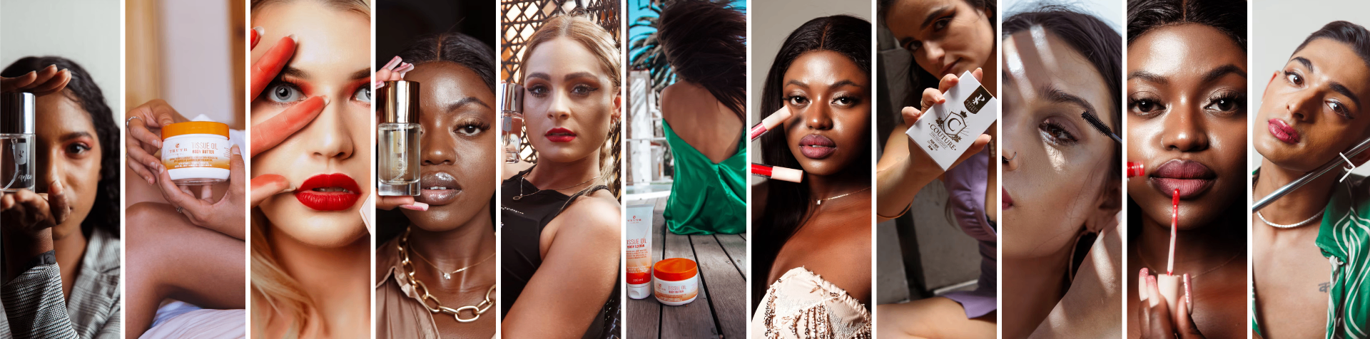 Diverse beauty portraits — ICS Group capabilities